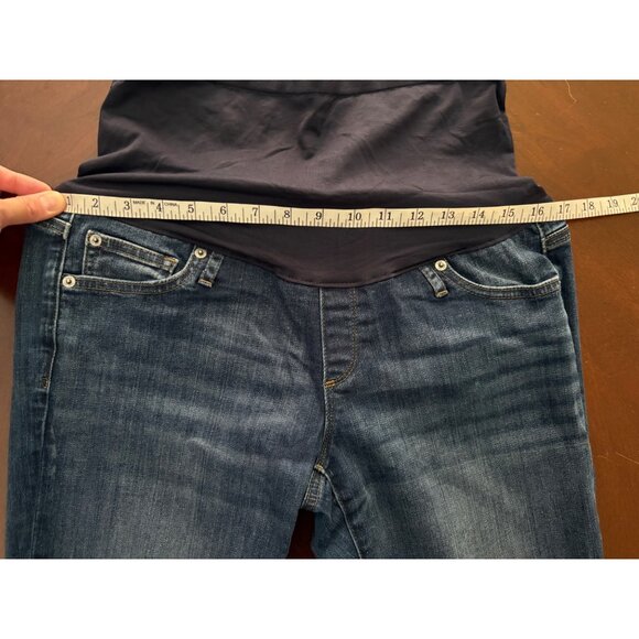 GAP Maternity Bundle of 2 Baby Boot Bootcut Jeans Size 8 Like New - Picture 10 of 14